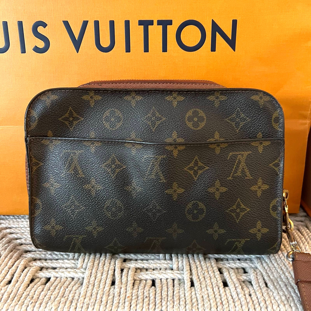 Louis Vuitton Orsay Monogram Clutch Bag AR0020